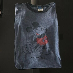 Blue Disney Mickey Mouse Florida Tee